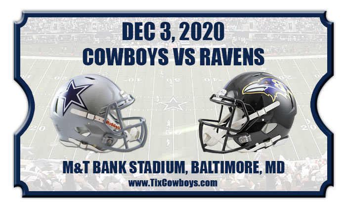 2020 Cowboys Vs Ravens