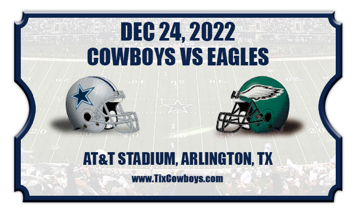 Dallas Cowboys vs Philadelphia Eagles Football Tickets | 12/24/22