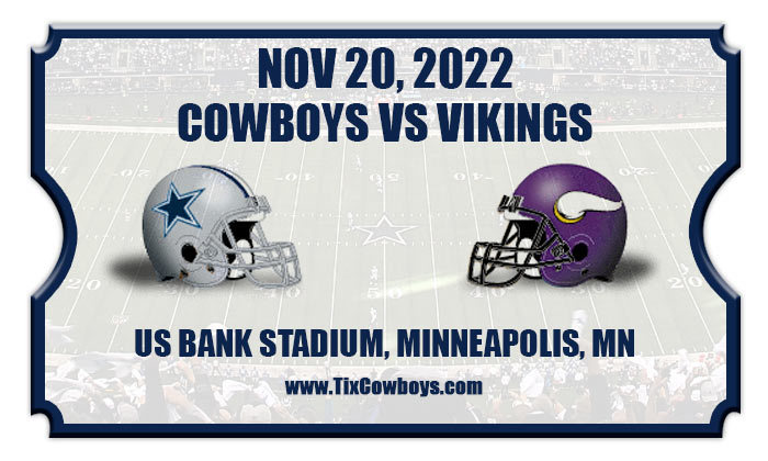 2022 Cowboys Vs Vikings