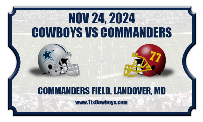 2024 Cowboys Vs Commanders