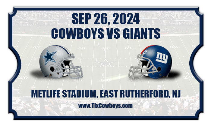 2024 Cowboys Vs Giants