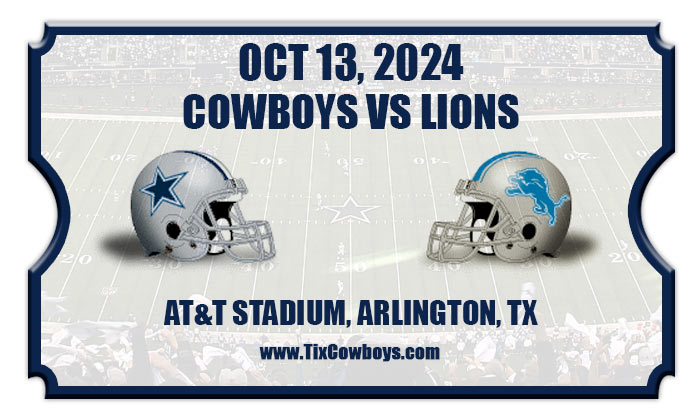 2024 Cowboys Vs Lions