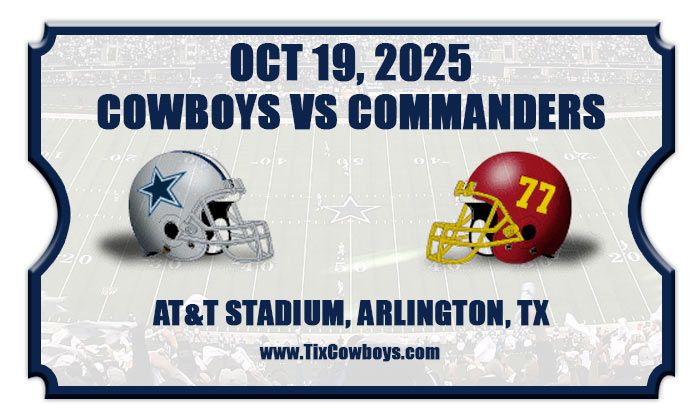 2025 Cowboys Vs Commanders