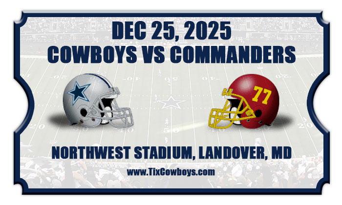 2025 Cowboys Vs Commanders